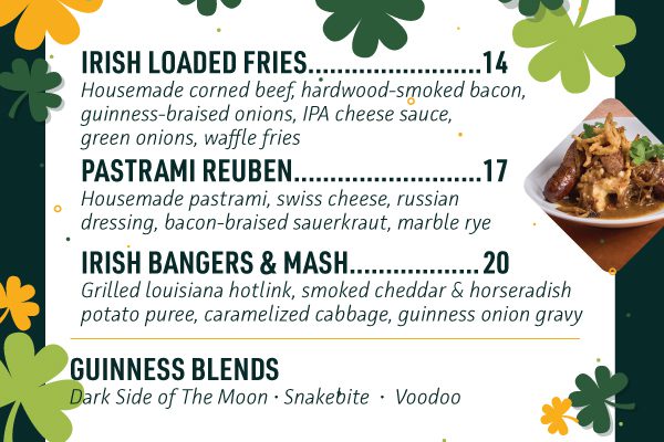 St. Patrick's Day Restaurant Specials: 10 Food Deals and Freebies